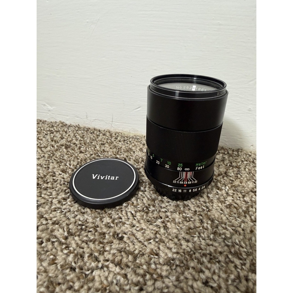 Vivitar Auto Telephoto 135mm f/2.8 Manual Focus Lens Made in Japan